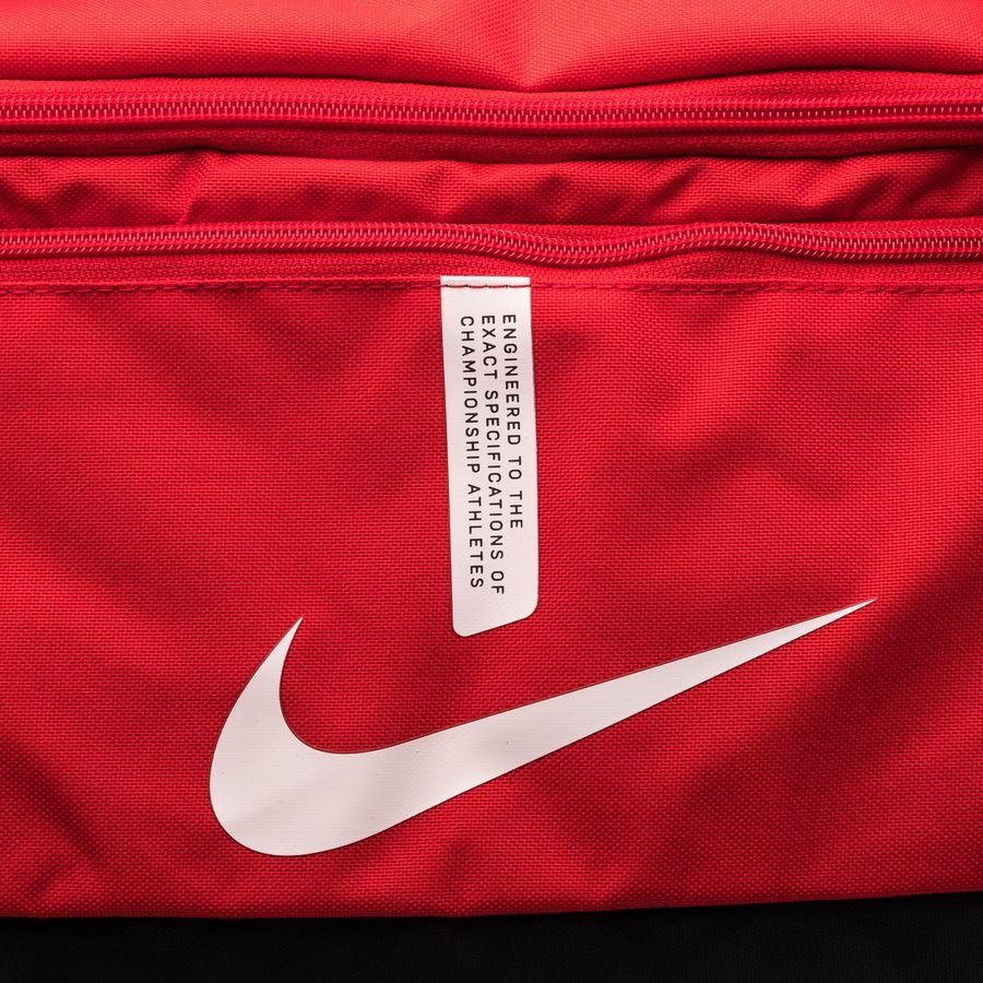 Nike Sac de Sport Academy Team Duffel Petit - Rouge/Noir/Blanc